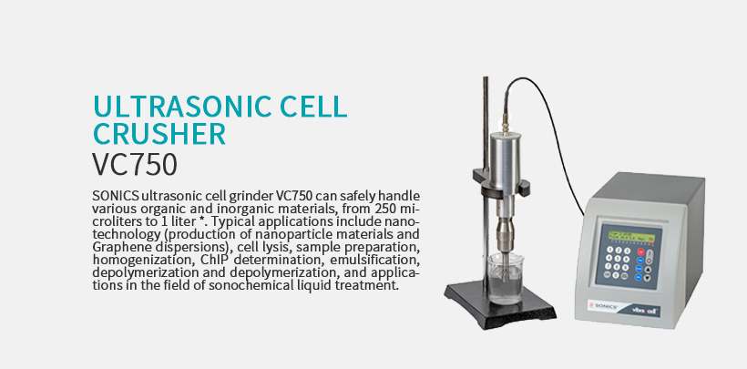 Ultrasonic Cell Crusher VC750